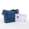 Chanel Gabrielle Doo Chanel Vintage calf Chain Shoulder Bag Blue Gold x Silver Metal Fittings 27113839 Secondhand