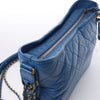 Chanel Gabrielle Doo Chanel Vintage calf Chain Shoulder Bag Blue Gold x Silver Metal Fittings 27113839 Secondhand