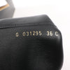 Secondhand Chanel Coco Mark Chain 15B Suede Long Boots in Black G31295, Size 36 EU