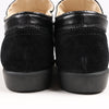Secondhand CHANEL Coco Mark 11P Suede x Leather Sneakers 37 in Black G25313