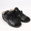 Secondhand CHANEL Coco Mark 11P Suede x Leather Sneakers 37 in Black G25313