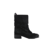 Chanel Coco Mark Cowhide Ankle Boots in Black G30120, Size 39C EU Secondhand