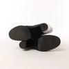 Chanel Coco Mark Leather Boots in Black x Gold G28737, Size 37C EU Secondhand