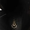 Chanel Coco Mark Patent Leather Ankle Boots in Black G31562, Size 37 C EU Secondhand