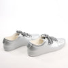 Secondhand Chanel Coco Mark Rubber Sneakers in Silver G32719, Size 38 EU