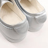 Secondhand Chanel Coco Mark Rubber Sneakers in Silver G32719, Size 38 EU