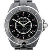 Secondhand Chanel J12 H1635 I.G.21132 CE×SS AT Watch with Black Dial