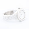 Chanel J12 Phantom H6345 LBH10560 CE×SS QZ White Dial Watch Secondhand