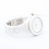 Chanel J12 Phantom H6345 LBH10560 CE×SS QZ White Dial Watch Secondhand