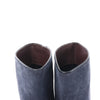 Chanel Suede x Patent Long Boots in Black x Navy G27002, Size 37 EU Secondhand