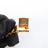 Chanel Premiere L AG70349 GP & Leather QZ Watch with Black Dial Secondhand