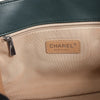Secondhand Chanel Reissue Accordion Quilted Leather Mix Shoulder Bag in Green