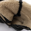 Chanel Sports Suede Leather Shearling Boots in Black G26245, Size 35.5 EU Secondhand