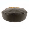 Secondhand Chanel vintage shoulder bag in black quilted leather - '10s