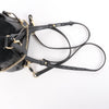 Chloe Faye Leather x Suede Backpack in Black Secondhand