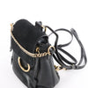 Chloe Faye Leather x Suede Backpack in Black Secondhand