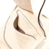 Chloe Marcie Leather Hobo Handbag in Beige Secondhand