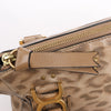Secondhand Chloe Marcie Medium Leather Leopard Pattern Handbag in Brown, Limited Edition