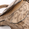 Secondhand Chloe Marcie Medium Leather Leopard Pattern Handbag in Brown, Limited Edition