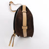 Chloe Marcie Mini Suede x Leather Crossbody Bag in Brown Secondhand