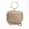 CHLOE Nile Leather Small 2Way Shoulder Bag in Beige Secondhand