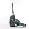 Chloe Tess Small Leather 2Way Handbag in Blue Secondhand