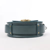 Chloe Tess Small Leather 2Way Handbag in Blue Secondhand
