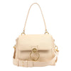 Chloe Tess Day Leather 2Way Handbag in Beige Secondhand