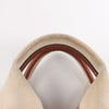 Chloé Woody Small Canvas & Leather 2Way Handbag in Beige x Brown Secondhand