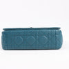 Secondhand Dior Caro Leather Chain Shoulder Bag in Blue