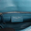 Secondhand Dior Caro Leather Chain Shoulder Bag in Blue