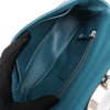 Secondhand Dior Caro Leather Chain Shoulder Bag in Blue