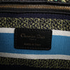 Dior Lady D-Lite Canvas D-Constellation Embroidered Medium 2Way Handbag in Multicolor Secondhand