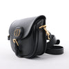 Dior Bobby Small Calfskin Flap Shoulder Bag in Black Secondhand