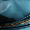 Dior Caro Macrocannage Leather Chain Shoulder Bag in Blue Secondhand