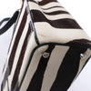 Dior Diorissimo Harako x Leather 2Way Handbag Brown Secondhand