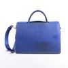 Dior Diorever Medium Leather 2Way Handbag in Blue Secondhand