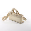 Dior Lady D-Joy Racing 2Way Handbag in Beige Secondhand