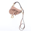 Dior Saddle Micro Bag Leather 2Way Handbag in Blush Secondhand