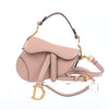 Dior Saddle Micro Bag Leather 2Way Handbag in Blush Secondhand