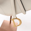 Dior Saddle Classic Bag Canvas Shoulder Bag in White Secondhand