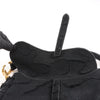 Dior Saddle Classic Bag Canvas Shoulder Bag in Black Secondhand