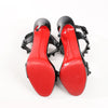 Christian Louboutin Miziggoo Spiked Patent Leather 120 Heels in Black, Size 40.5 EU Secondhand
