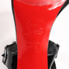 Christian Louboutin Miziggoo Spiked Patent Leather 120 Heels in Black, Size 40.5 EU Secondhand