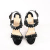 Christian Louboutin Miziggoo Spiked Patent Leather 120 Heels in Black, Size 40.5 EU Secondhand
