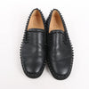 Christian Louboutin Spike Studs Leather Slip-On Sneakers in Black, Size 42 EU Secondhand
