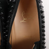 Christian Louboutin Spike Studs Leather Slip-On Sneakers in Black, Size 42 EU Secondhand
