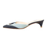 Secondhand Christian Dior Pointed Toe Denim Kitten Heel - '00s