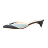 Secondhand Christian Dior Pointed Toe Denim Kitten Heel - '00s