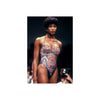 Secondhand Gianfranco Ferré Bejeweled Bodysuit Swimwear - '90s